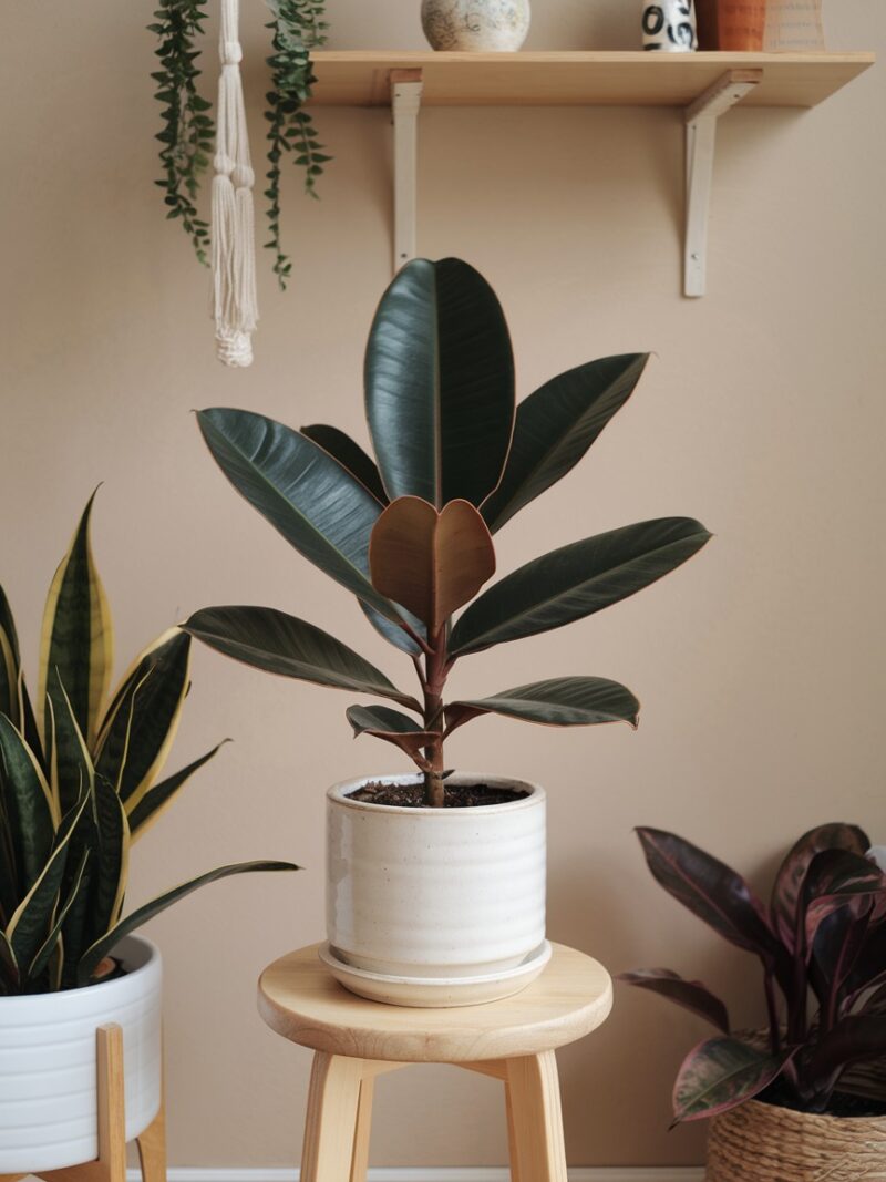 Ficus elastica, poznat kao gumeno drvo, dekorativna je i izdržljiva sobna biljka koja pročišćava vazduh i lako se održava