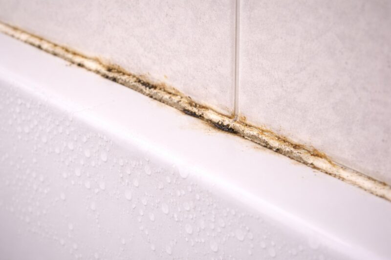 Dotrajao silikon u kupatilu